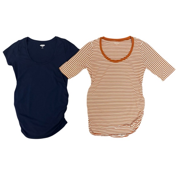 Motherhood Maternity Tops - Bundle of two maternity shirts size small old navy and motherhood maternity